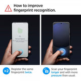 Spigen Samsung Galaxy S24 FE Skärmskydd GLAS.tR EZ Fit 2-pack