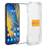 Enkay Samsung Galaxy S24 FE Skärmskydd med Monteringsram Easy Install