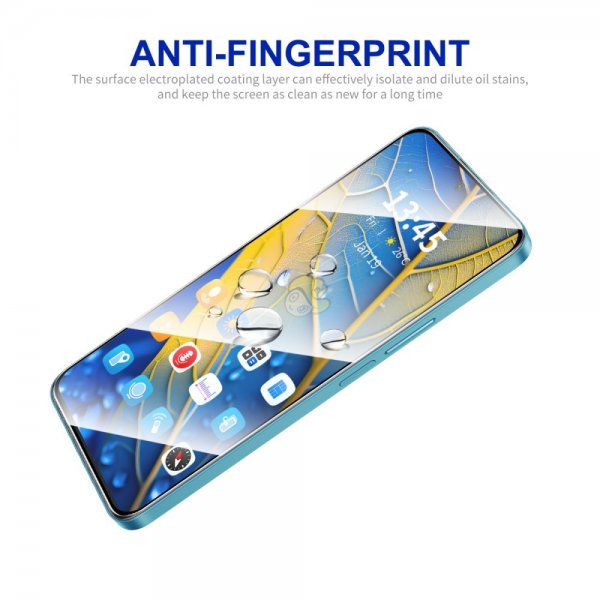 Enkay Samsung Galaxy S24 FE Skärmskydd med Monteringsram Easy Install