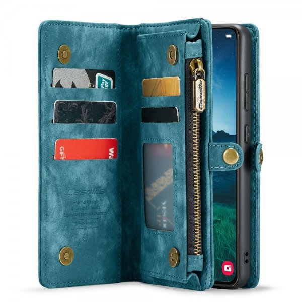 CaseMe Samsung Galaxy S24 Fodral 008 Series Löstagbart Skal Blå