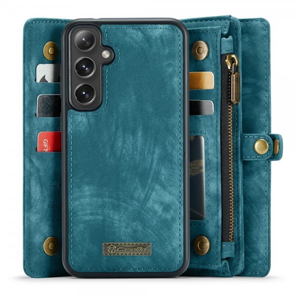 CaseMe Samsung Galaxy S24 Fodral 008 Series Löstagbart Skal Blå