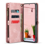 CaseMe Samsung Galaxy S24 Fodral 008 Series Löstagbart Skal Rosa