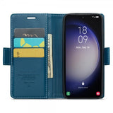 CaseMe Samsung Galaxy S24 Fodral 023 Series Blå