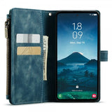 CaseMe Samsung Galaxy S24 Fodral C30 Series Blå
