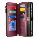 CaseMe Samsung Galaxy S24 Fodral C36 Series Röd