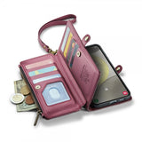 CaseMe Samsung Galaxy S24 Fodral C36 Series Röd