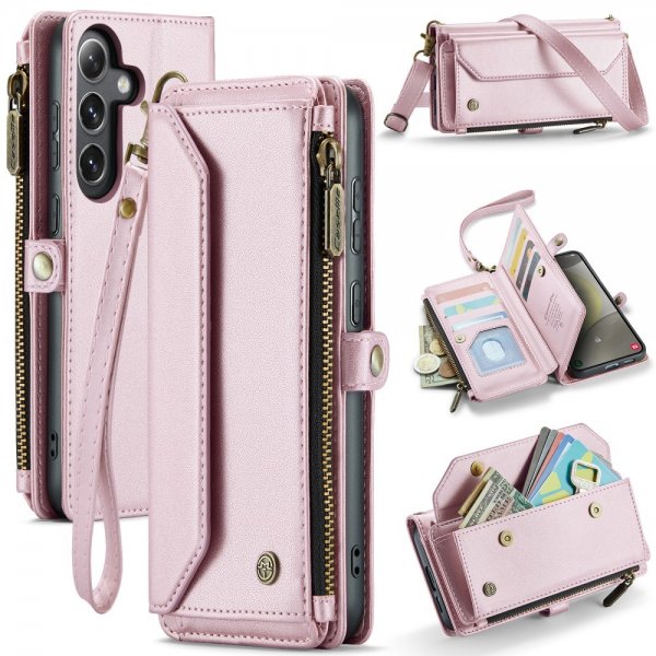 CaseMe Samsung Galaxy S24 Fodral C36 Series Rosa