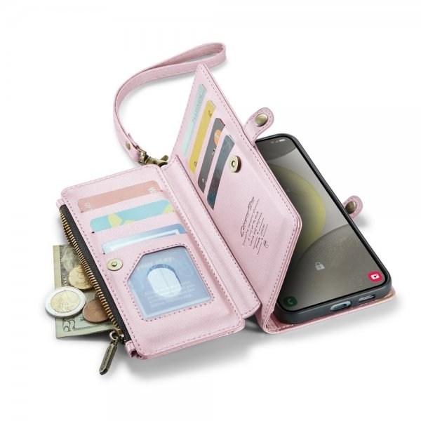 CaseMe Samsung Galaxy S24 Fodral C36 Series Rosa