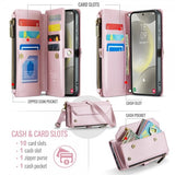 CaseMe Samsung Galaxy S24 Fodral C36 Series Rosa