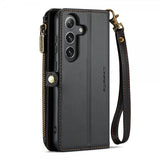 CaseMe Samsung Galaxy S24 Fodral C36 Series Svart