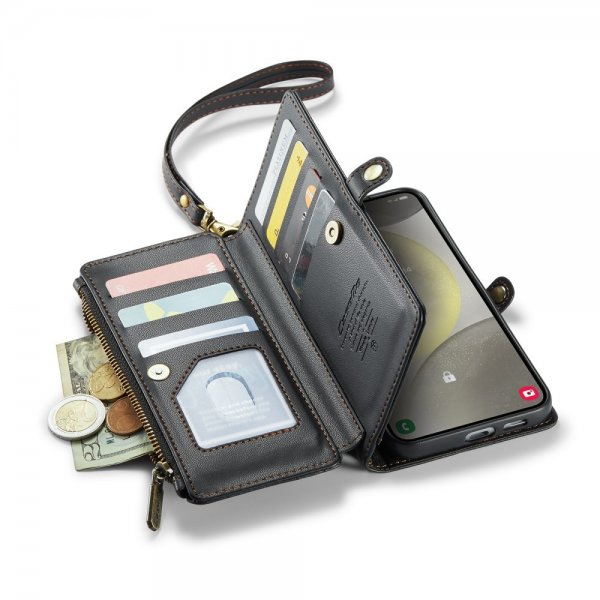 CaseMe Samsung Galaxy S24 Fodral C36 Series Svart