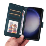 Betopnice Samsung Galaxy S24 Fodral med Löstagbart Skal 005 Blå