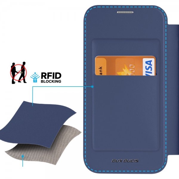 Dux Ducis Samsung Galaxy S24 Fodral Skin X Pro Series MagSafe Blå