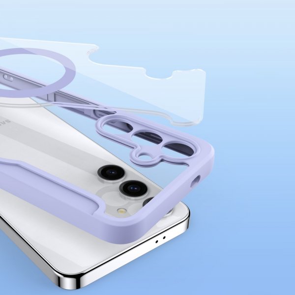 Dux Ducis Samsung Galaxy S24 Fodral Skin X Pro Series MagSafe Lila