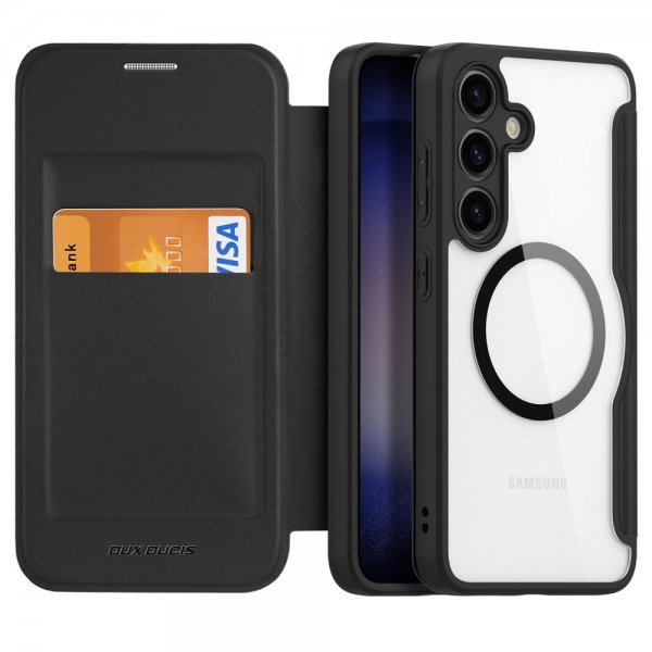 Dux Ducis Samsung Galaxy S24 Fodral Skin X Pro Series MagSafe Svart