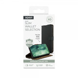 Xqisit Samsung Galaxy S24 Fodral Slim Wallet Selection Svart