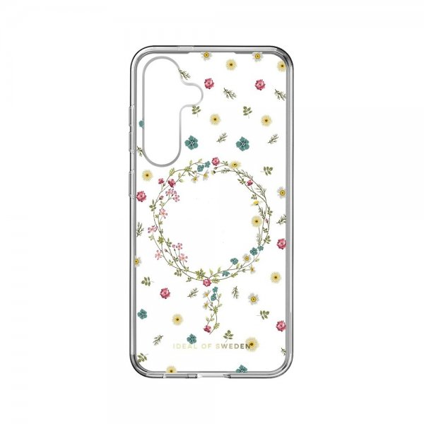 Ideal of Sweden Samsung Galaxy S24/Galaxy S25 Skal Clear Case MagSafe Petite Floral