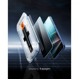 Spigen Samsung Galaxy S24/Galaxy S25 Skärmskydd GLAS.tR EZ Fit Privacy 2-pack