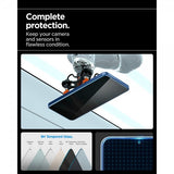 Spigen Samsung Galaxy S24/Galaxy S25 Skärmskydd GLAS.tR EZ Fit Privacy 2-pack