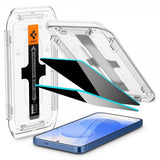 Spigen Samsung Galaxy S24/Galaxy S25 Skärmskydd GLAS.tR EZ Fit Privacy 2-pack