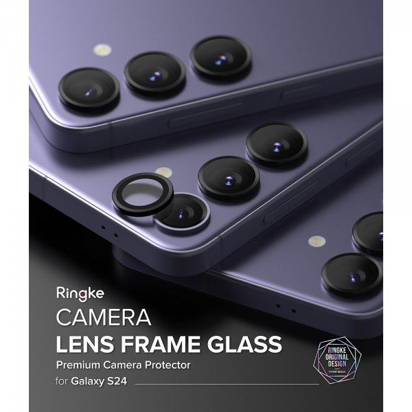 Ringke Samsung Galaxy S24 Kameraskydd Camera Lens Frame Svart