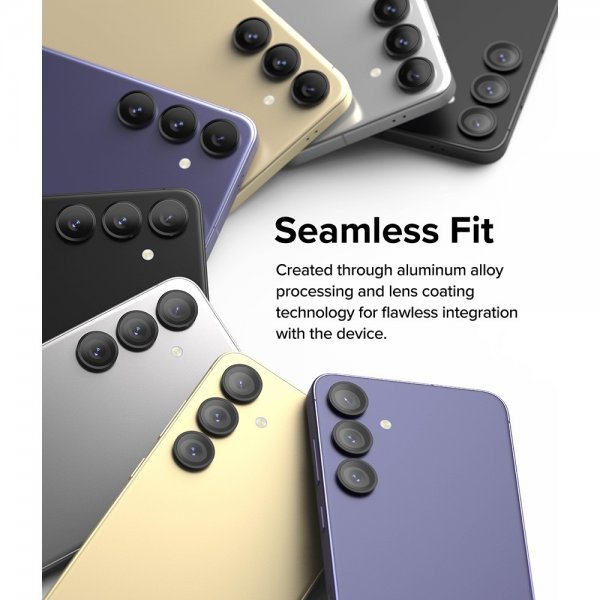 Ringke Samsung Galaxy S24 Kameraskydd Camera Lens Frame Svart