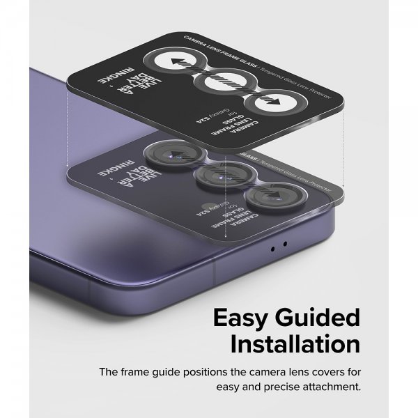 Ringke Samsung Galaxy S24 Kameraskydd Camera Lens Frame Svart