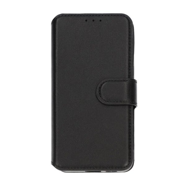 Rvelon Samsung Galaxy S24 Fodral Äkta Läder Svart