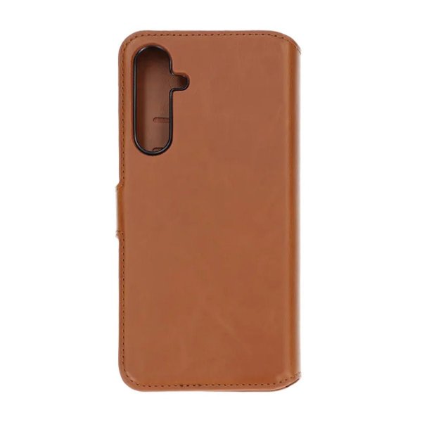 Rvelon Samsung Galaxy S24 Fodral Magnetiskt Avtagbart Skal Brun