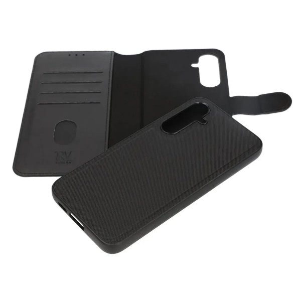 Rvelon Samsung Galaxy S24 Fodral Magnetiskt Avtagbart Skal Svart
