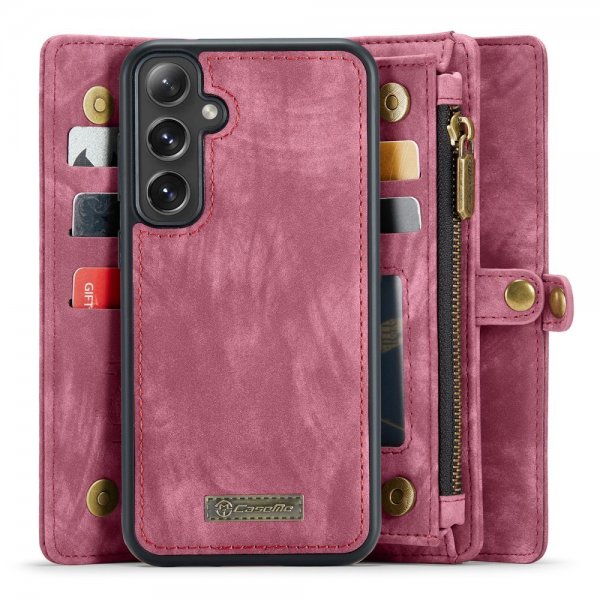 CaseMe Samsung Galaxy S24 Plus Fodral 008 Series Löstagbart Skal Röd