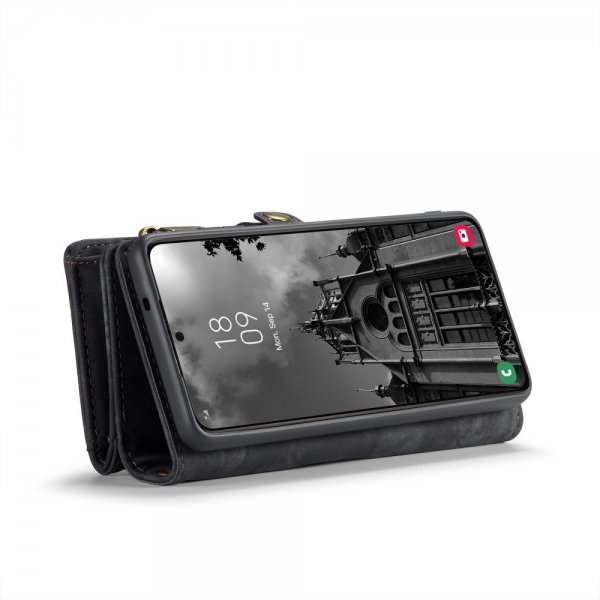 CaseMe Samsung Galaxy S24 Plus Fodral 008 Series Löstagbart Skal Svart