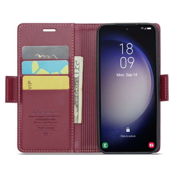 CaseMe Samsung Galaxy S24 Plus Fodral 023 Series Röd