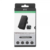Gear Samsung Galaxy S24 Plus Fodral 3 Kortfack Löstagbart Skal Svart