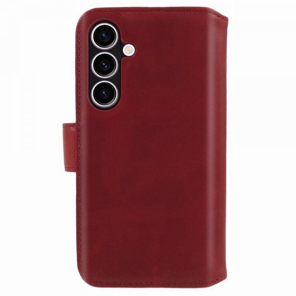 Nordic Covers Samsung Galaxy S24 Plus Fodral Essential Leather Poppy Red