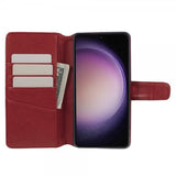 Nordic Covers Samsung Galaxy S24 Plus Fodral Essential Leather Poppy Red