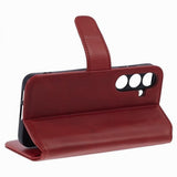Nordic Covers Samsung Galaxy S24 Plus Fodral Essential Leather Poppy Red