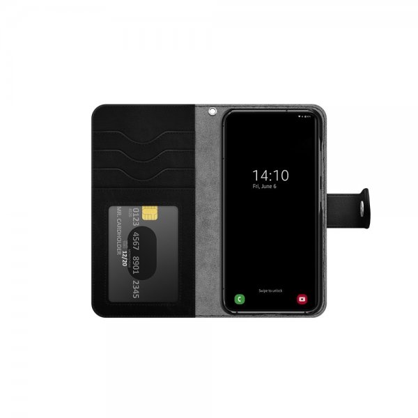 Ideal of Sweden Samsung Galaxy S24 Plus Fodral Magnet Wallet+ Svart