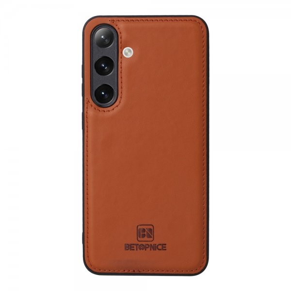 Betopnice Samsung Galaxy S24 Plus Fodral med Löstagbart Skal 005 Brun