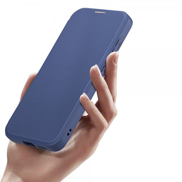 Dux Ducis Samsung Galaxy S24 Plus Fodral Skin X Pro Series Kickstand MagSafe Blå