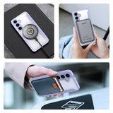 Dux Ducis Samsung Galaxy S24 Plus Fodral Skin X Pro Series MagSafe Lila