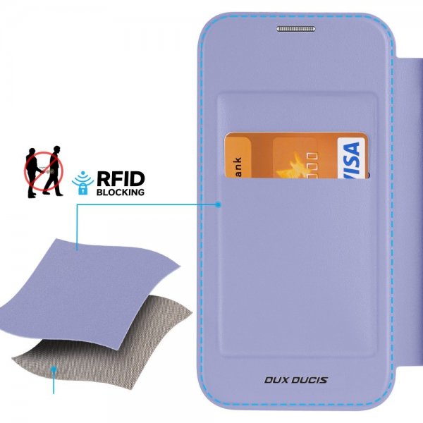 Dux Ducis Samsung Galaxy S24 Plus Fodral Skin X Pro Series MagSafe Lila