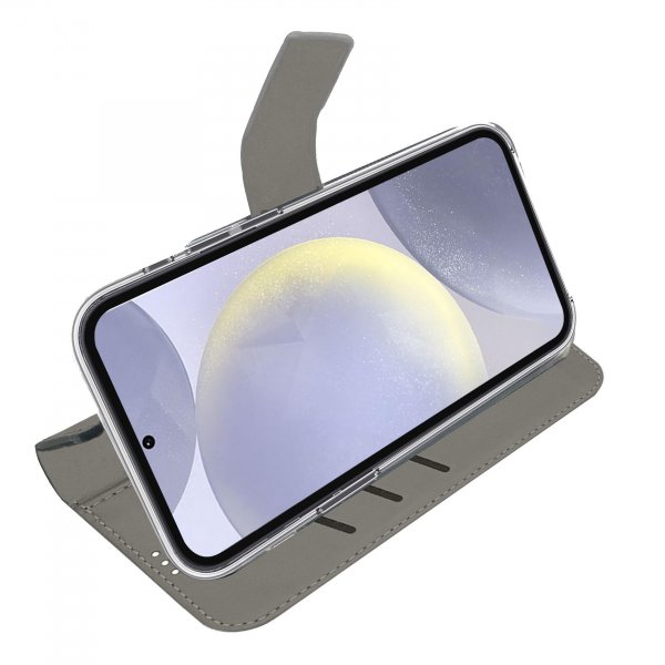 Celly Samsung Galaxy S24 Plus Fodral Wally Wallet Case Svart