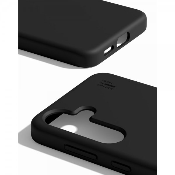 Ideal of Sweden Samsung Galaxy S24 Plus/Galaxy S25 Plus Skal Silicone Case MagSafe Svart