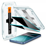 Spigen Samsung Galaxy S24 Plus/Galaxy S25 Plus Skärmskydd GLAS.tR EZ Fit Privacy 2-pack