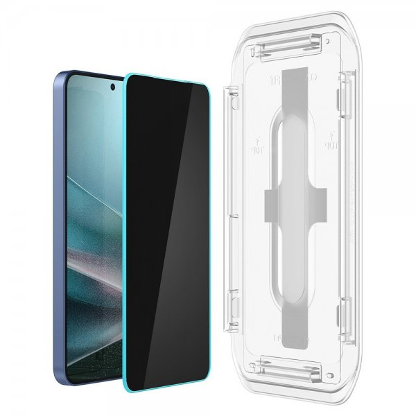 Spigen Samsung Galaxy S24 Plus/Galaxy S25 Plus Skärmskydd GLAS.tR EZ Fit Privacy 2-pack