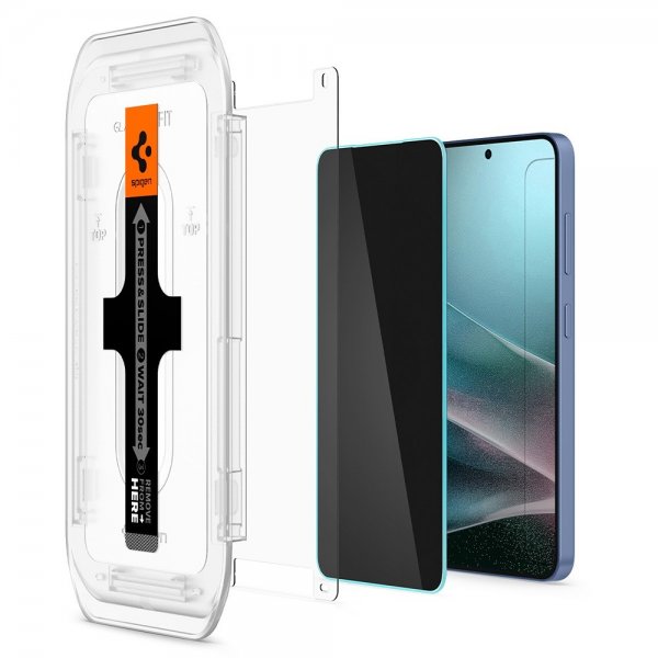 Spigen Samsung Galaxy S24 Plus/Galaxy S25 Plus Skärmskydd GLAS.tR EZ Fit Privacy 2-pack