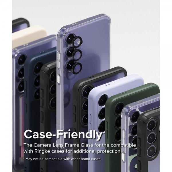 Ringke Samsung Galaxy S24 Plus Kameraskydd Camera Lens Frame Svart