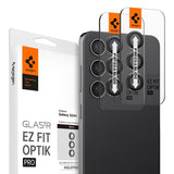 Spigen Samsung Galaxy S24 Plus Kameraskydd GLAS.tR EZ Fit Optik Pro 2-pack Svart