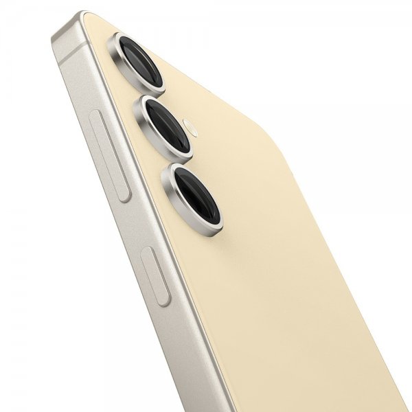 Spigen Samsung Galaxy S24 Plus Kameraskydd GLAS.tR EZ Fit Optik Pro 2-pack Gul